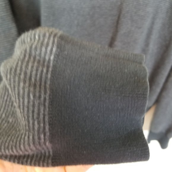 Polo Ralph Lauren Mens M Black Long Sleeves 1/4 Zi - Picture 4 of 8